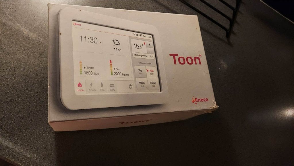 TOON ZO GOED ALS NIEUW P.S ZONDER STROOM ADAPTER, Doe-het-zelf en Verbouw, Thermostaten, Ophalen of Verzenden, Slimme thermostaat