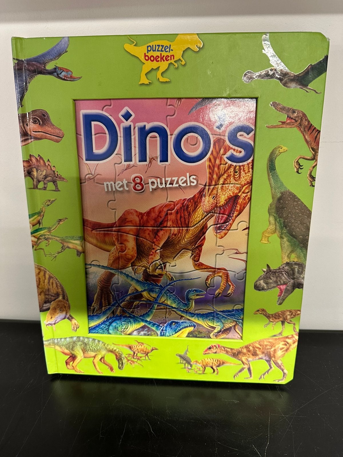 Groot Dino’s boek met 8 puzzels, Ophalen of Verzenden, Zo goed als nieuw, Sprookjes