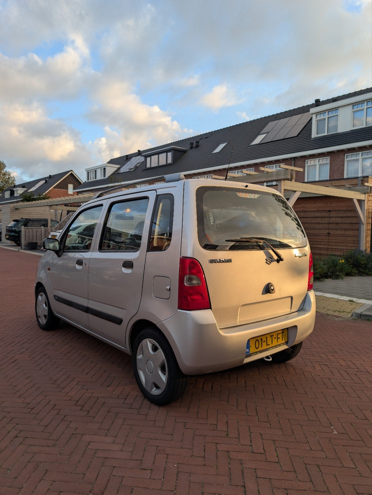 49.510 KM! NAP Suzuki Wagon R+ 1.3 AUTOMAAT 2003 Grijs AIRCO, Auto's, 970 kg, Stof, 40 €/maand, 4 cilinders