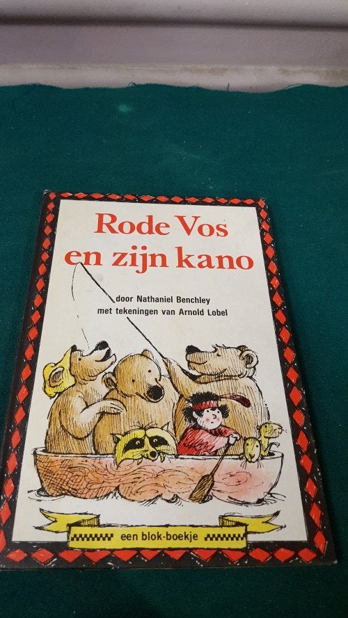 boek rode vos en zijn kano, Boeken, Ophalen of Verzenden