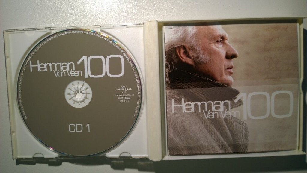 Herman van Veen ‎- 100, Ophalen of Verzenden, Zo goed als nieuw, Pop, Album
