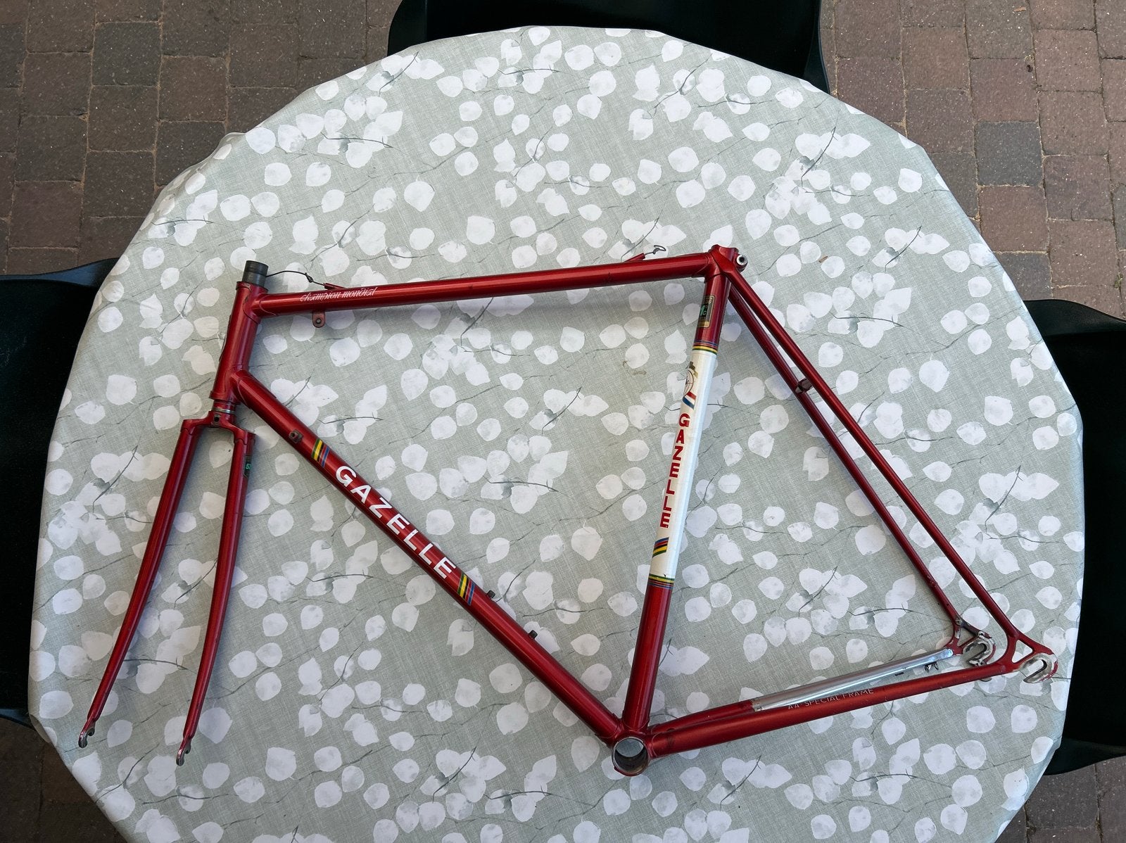 Gazelle Champion Mondial Special AA frame. Maat: CT57, Fietsen en Brommers, Frame, Gebruikt, Staal, Ophalen of Verzenden