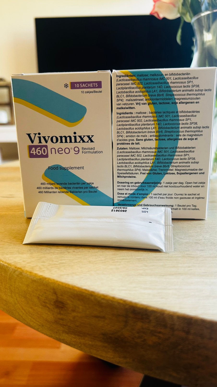 Vivomixx neo 9 probiotica 2 dozen à 10 zakjes, Dieren en Toebehoren, Ophalen of Verzenden, Hond