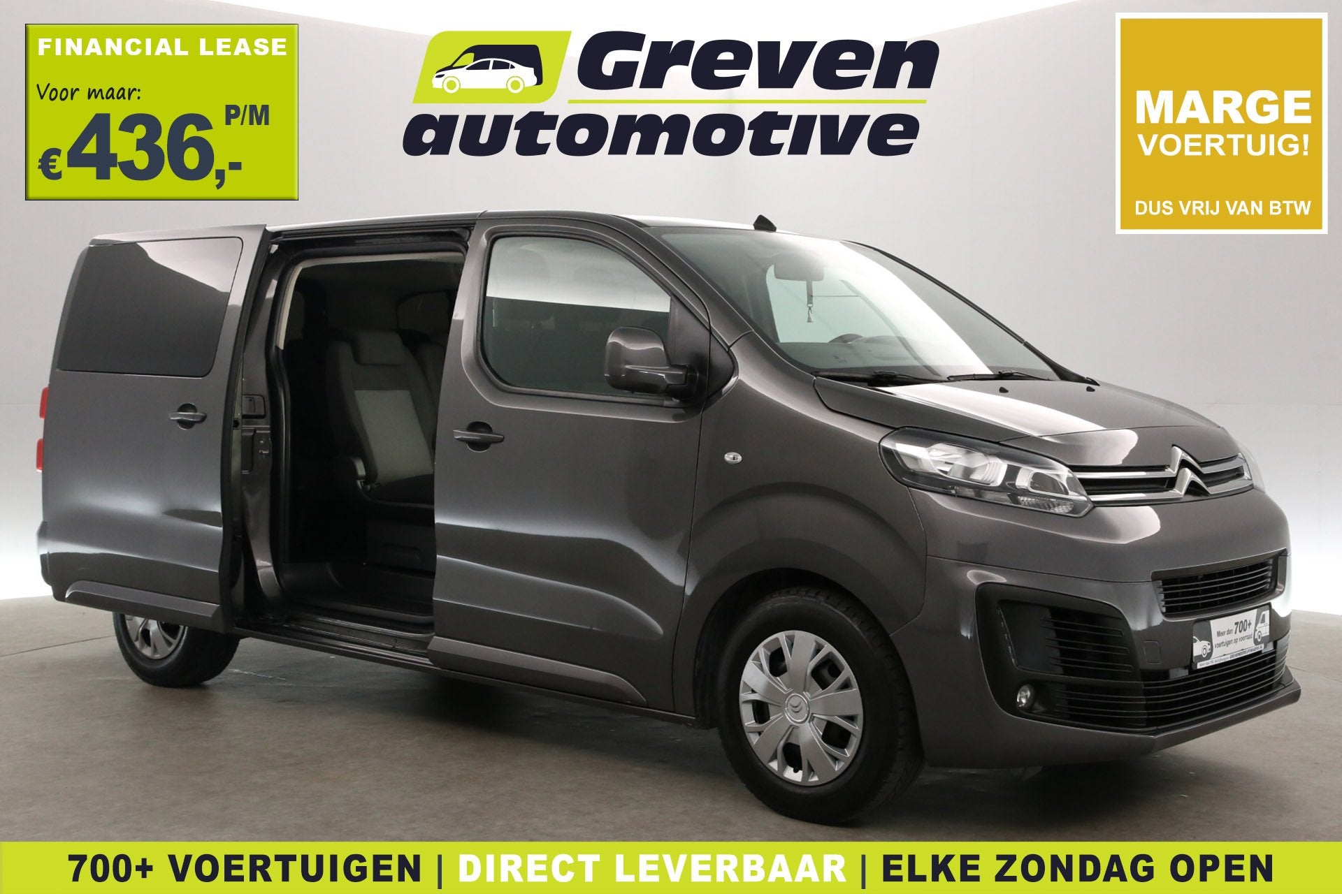 Citroën Spacetourer 1.5 BlueHDi L3H1 | MARGE | 9 Zits | Inc