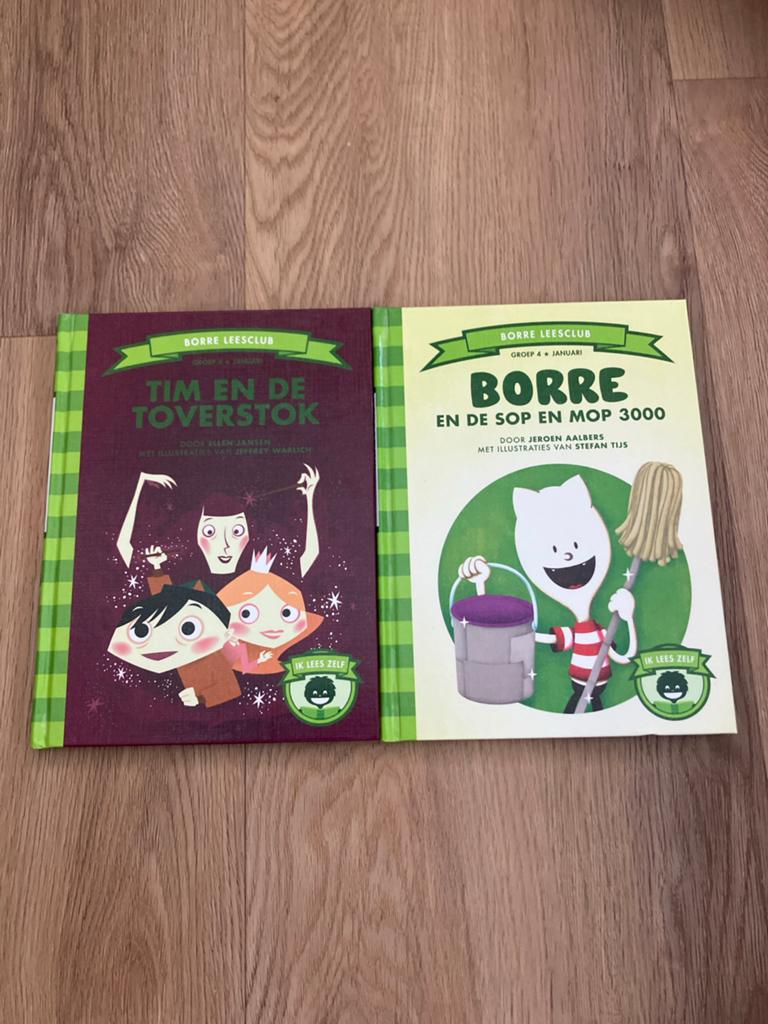 Borre Leesclub: Tim en de Toverstok & Borre en de Sop en Mop, Ophalen of Verzenden, Nieuw, Fictie algemeen