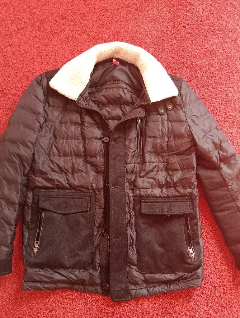Jas heren netjes, Kleding | Heren, Jassen | Winter, Ophalen of Verzenden, Zo goed als nieuw, Overige maten, Blauw