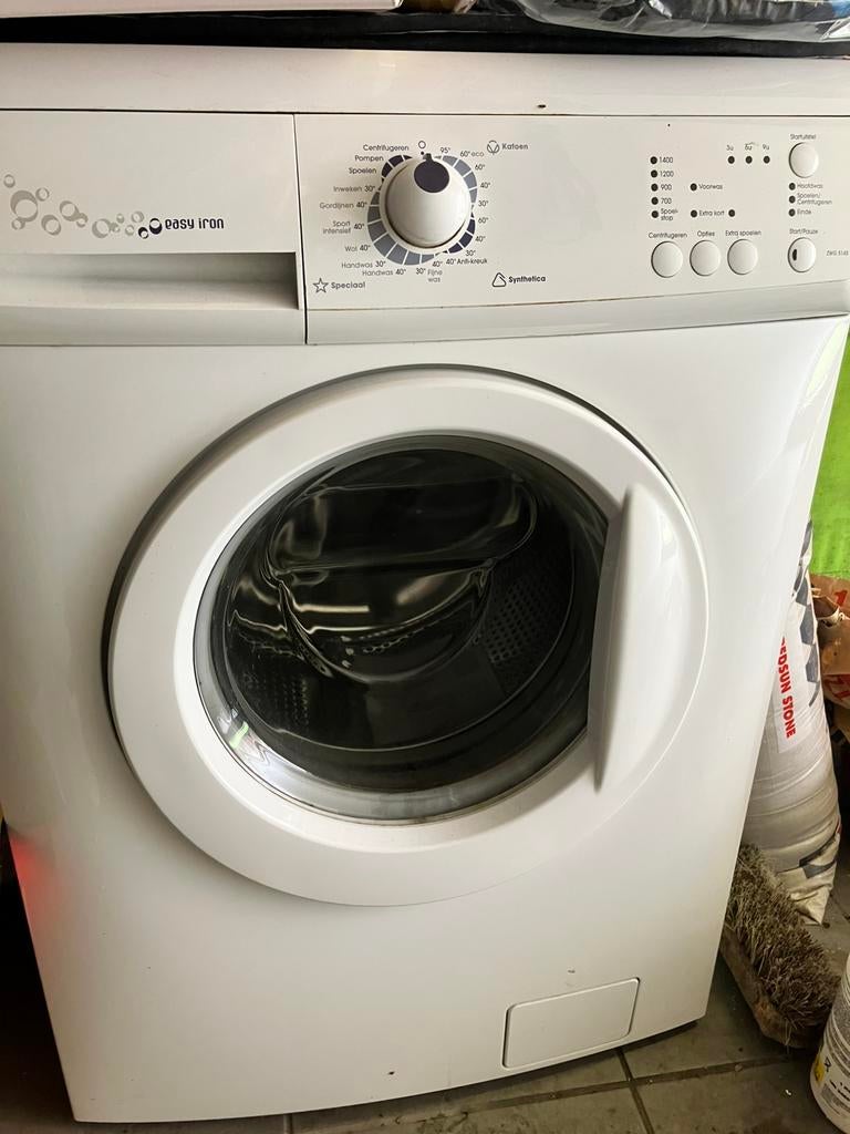 Wasmachine zanussi, Ophalen of Verzenden, Zo goed als nieuw, 1200 tot 1600 toeren, 85 tot 90 cm
