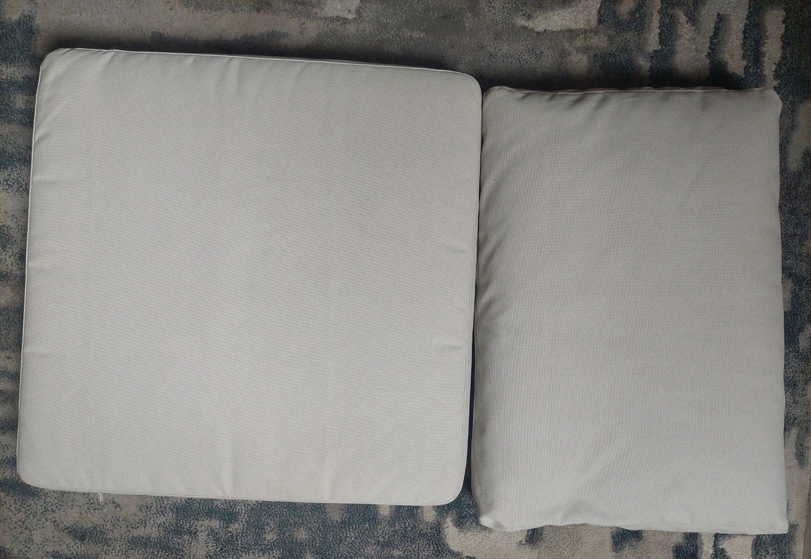 Ikea kussens beige Froson / Duvholmen, Ophalen, Beige, Afneembare hoes