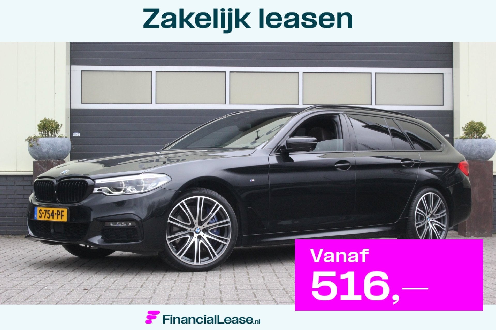 BMW 5-serie Touring 540i xDrive High Executive M Sport | Ful, Automaat, Dealer onderhouden, Gebruikt, Euro 6