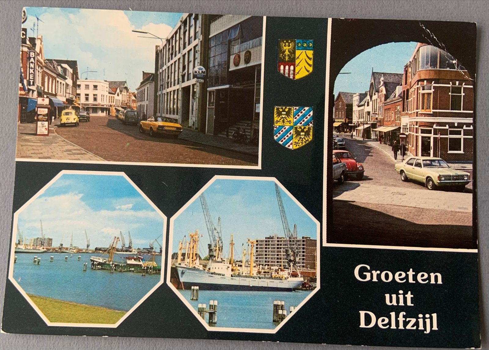 Groeten uit Delfzijl, Verzenden, 1960 tot 1980, Gelopen, Groningen
