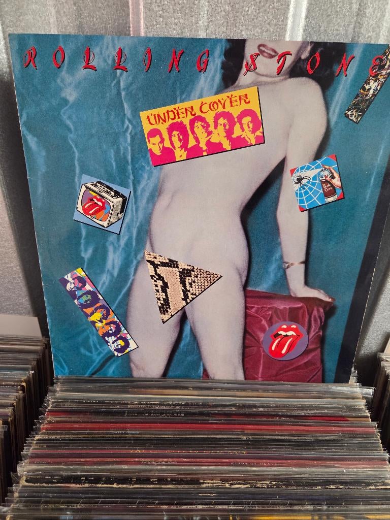 Vinyl lp ROLLING STONES: UNDER COVER, Cd's en Dvd's, Vinyl | Rock, Inclusief binnenhoes, Ophalen of Verzenden, Gebruikt, 12 inch
