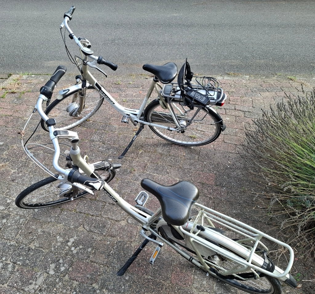 Foto 4 van 2 Elektrische fietsen voor onderdelen/opknappen