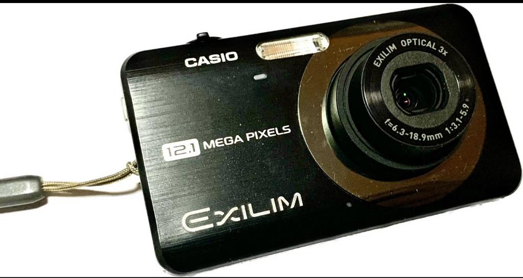 CASIO Exilim EX-Z25 Black Digital Camera 12.1 MP DigiCam CCD, Audio, Tv en Foto, Fotocamera's Digitaal, Gebruikt, Compact, Overige Merken