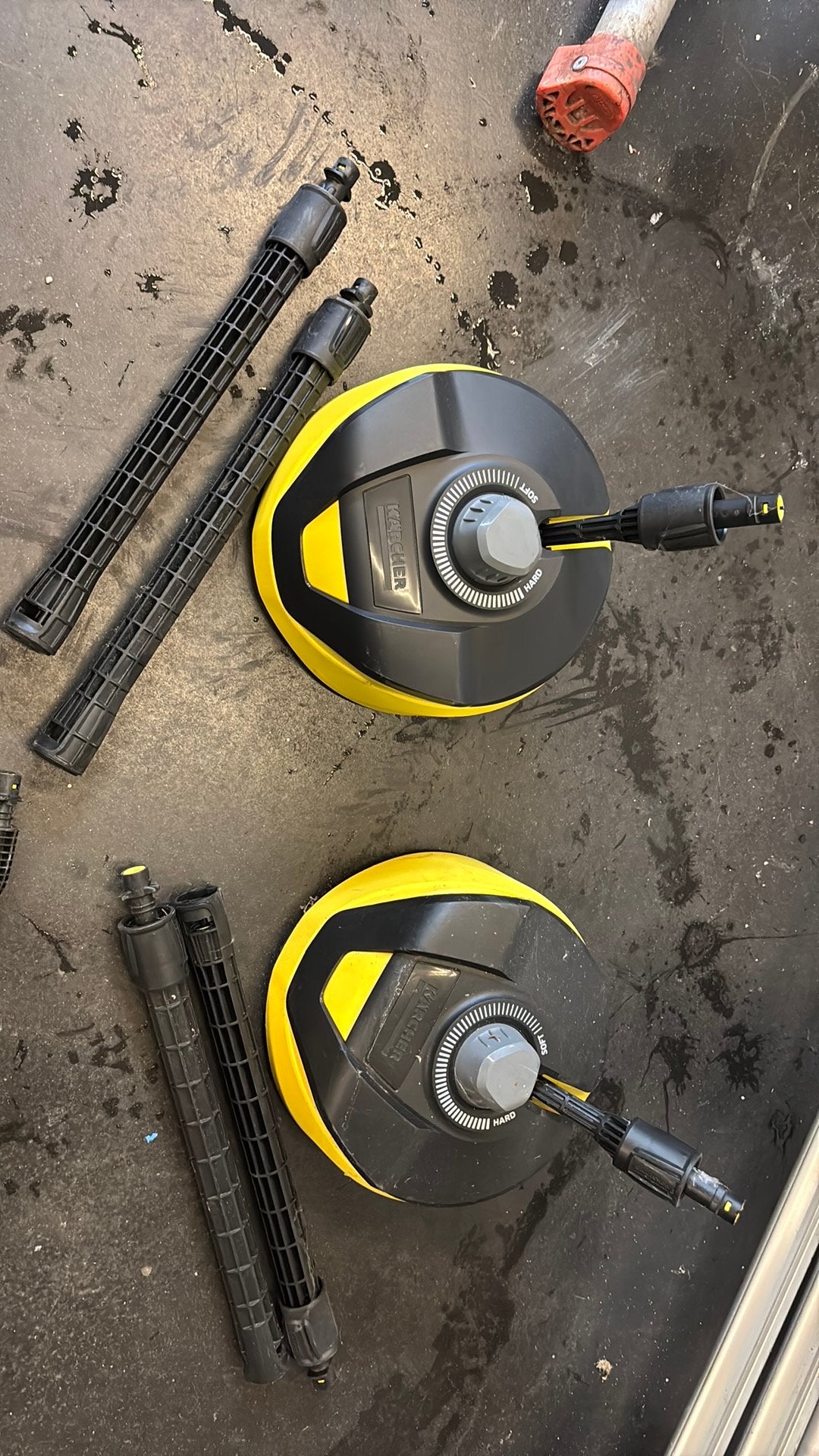 Karcher terras reiniger hogedrukpistool en lans, Tuin en Terras, Ophalen, Zo goed als nieuw, Elektrisch