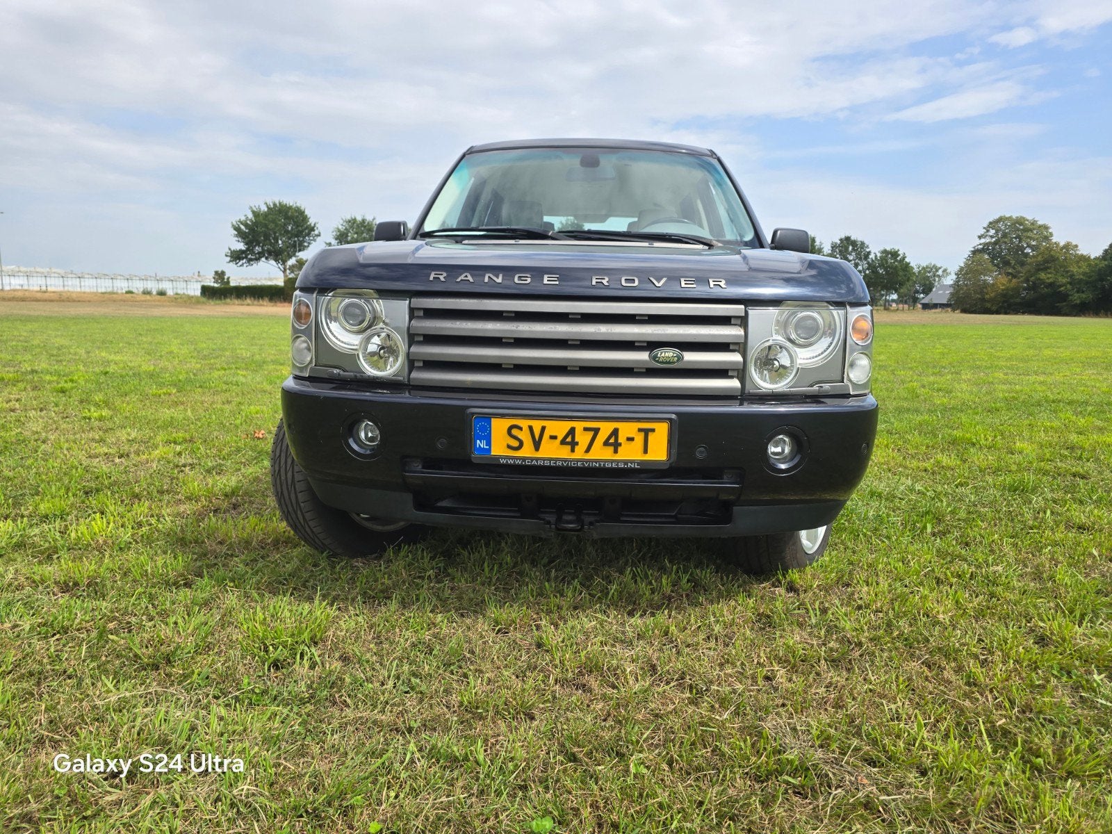 Land Rover Range Rover 4.4 V8 SE 286pk Aut 2003 Blauw, Auto's, Automaat, 2460 kg, 8 cilinders, Blauw