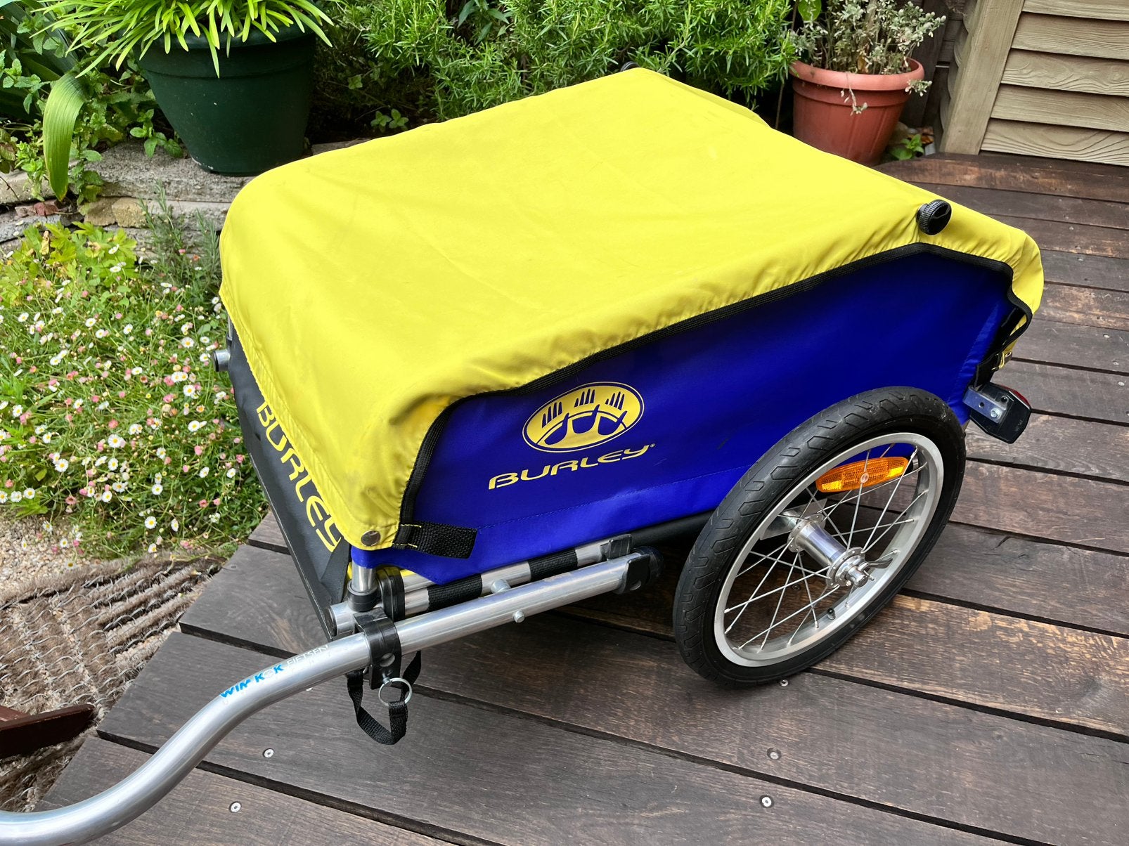 Bagage fietskar Burley Nomad, Ophalen, Zo goed als nieuw, Bagagekar, 40 tot 60 kg