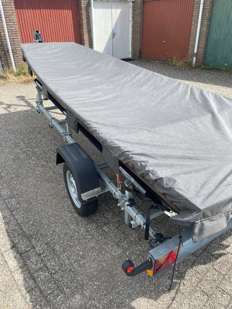 Dekzeil op maat voor aluminium platbodem type 1436, Ophalen, Zo goed als nieuw, Overige typen, Motorboot
