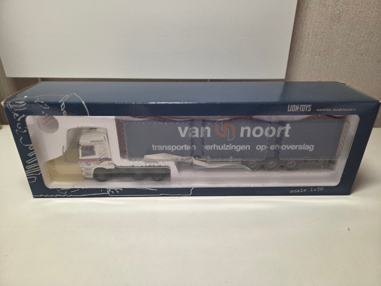 Lion Toys DAF CF van Noort, Hobby en Vrije tijd, Modelauto's | 1:50, Ophalen of Verzenden, Nieuw, Bus of Vrachtwagen, Lion Toys
