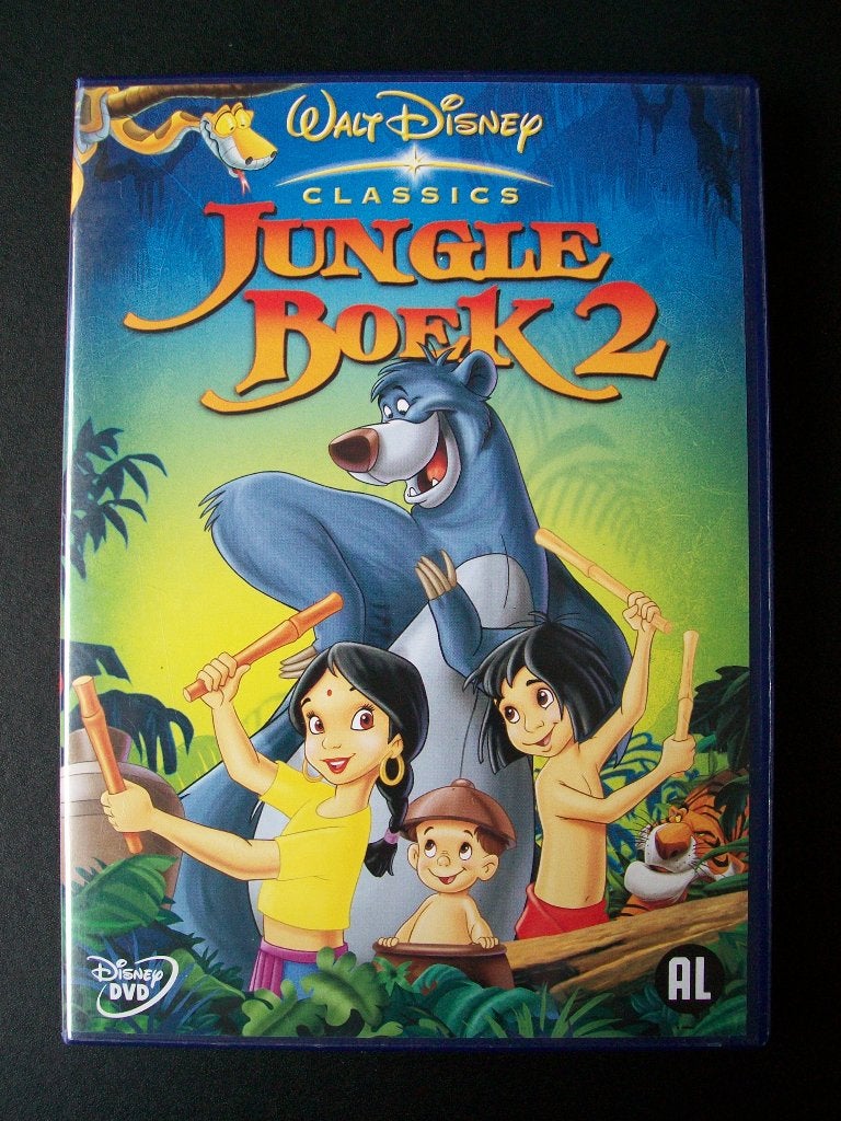 Walt Disney Classics JUNGLE BOEK 2 (hologram) in nieuwstaat , Tekenfilm, Verzenden, Nederlands, Nederlands