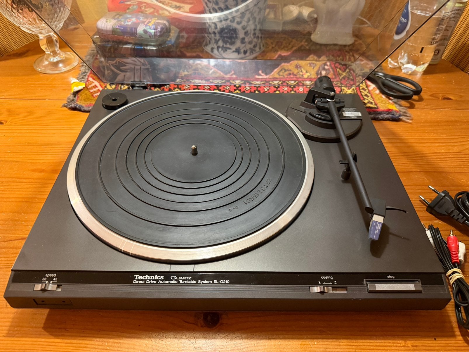 Technics SL-Q210 direct drive platenspeler, Ophalen of Verzenden, Gebruikt, Technics