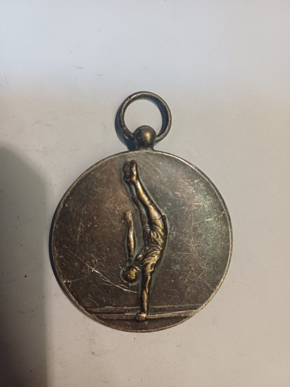 Vintage Turnmedaille - Aangeboden door Mevrouw Dyk-Vogel, Ophalen, Overige materialen, Nederland