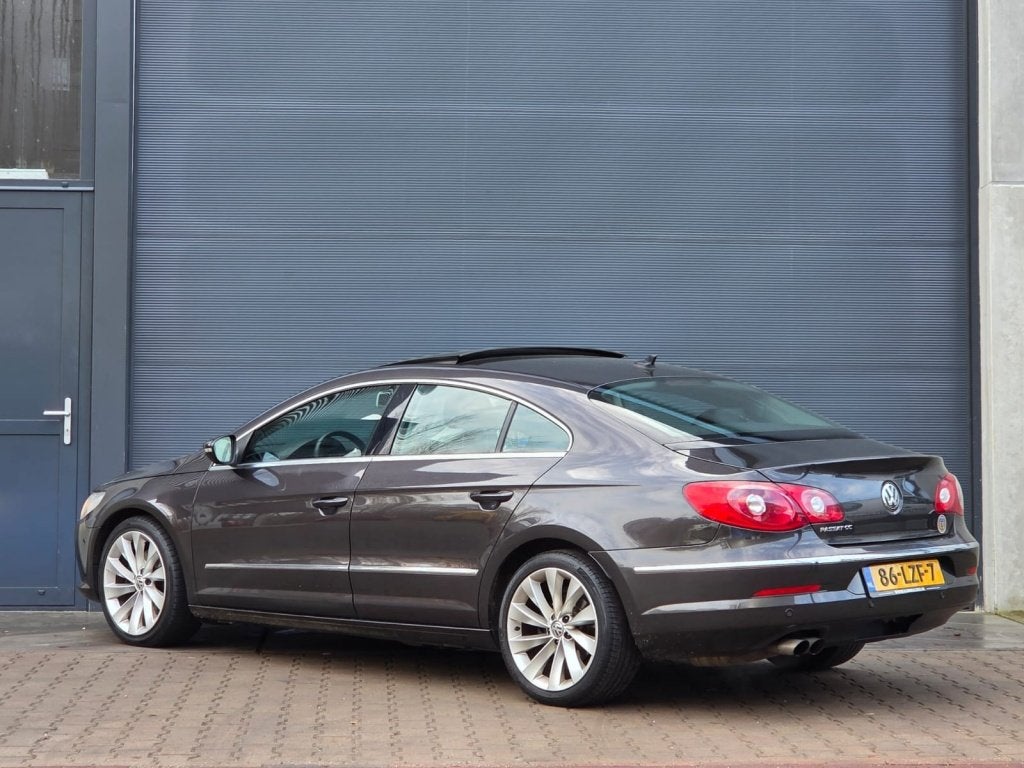 Volkswagen Passat CC 2.0 TSI Bomvol Optie's 200pk's ! panoda, Auto's, Adaptive Cruise Control, 4 cilinders, 4 stoelen, Leder