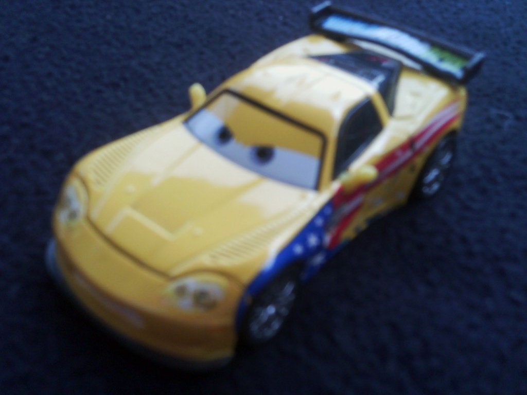 Disney Cars 2 Auto's        Jeff Corvette, Ophalen of Verzenden, Zo goed als nieuw