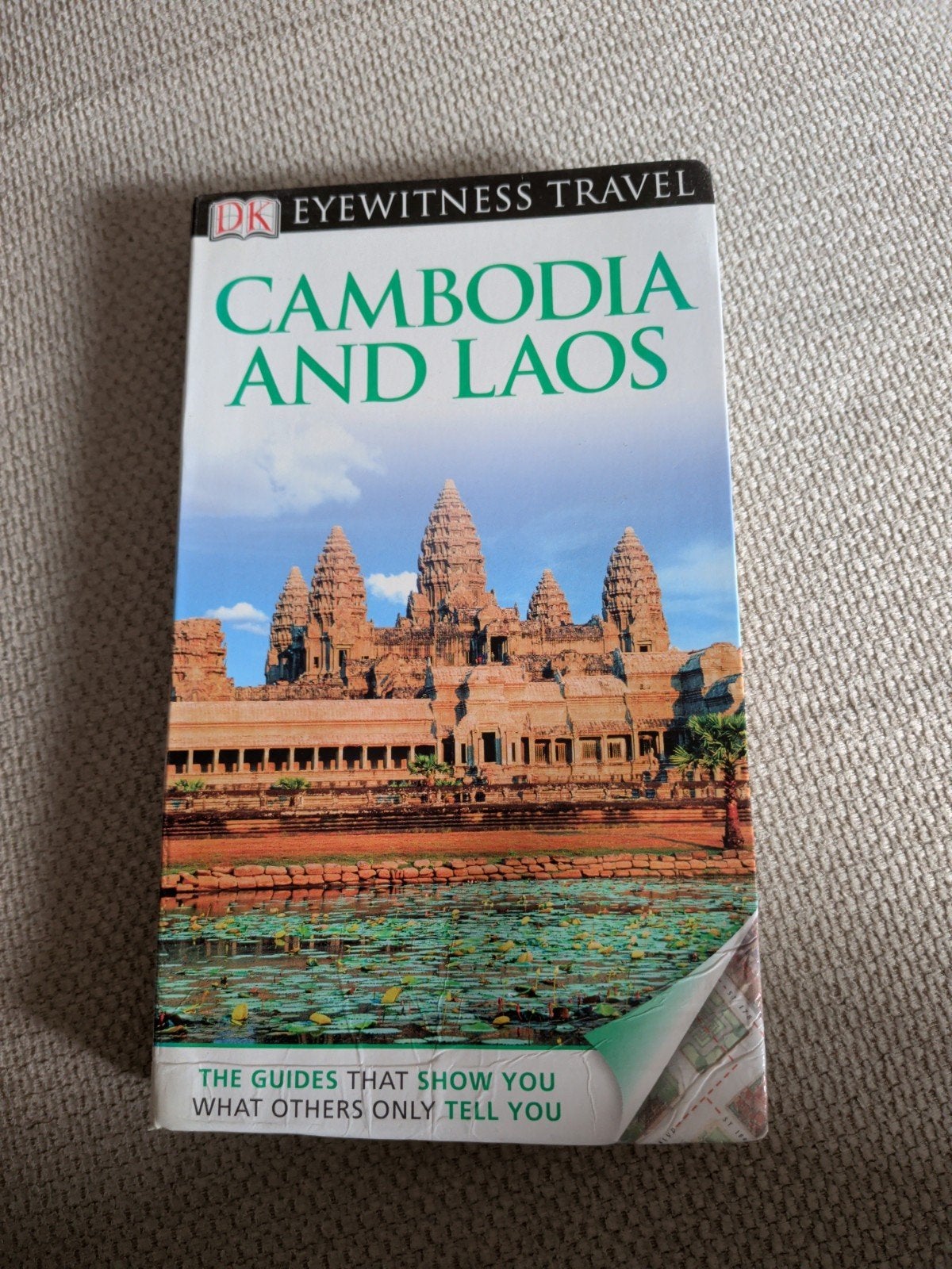 DK Eyewitness Travel: Cambodja en Laos Reisgids, Ophalen of Verzenden, Reisgids of -boek, Azië, Gelezen