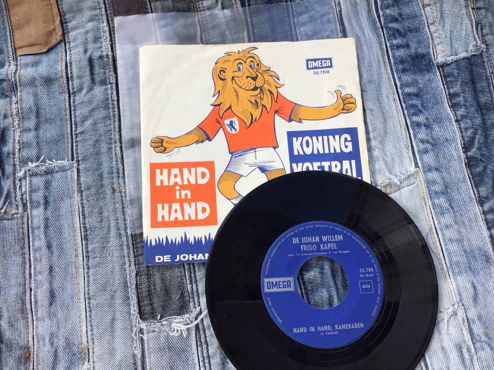 De Johan Willem Friso Kapel - Hand in Hand (Single), Originele persing, Ophalen of Verzenden, Gebruikt, Nederlandstalig