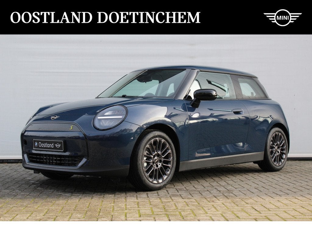 MINI Hatchback Cooper SE / Essential / 17" U-Spoke grey, Auto's, Mini, Stof, Zwart, Mini Electric, Nieuw