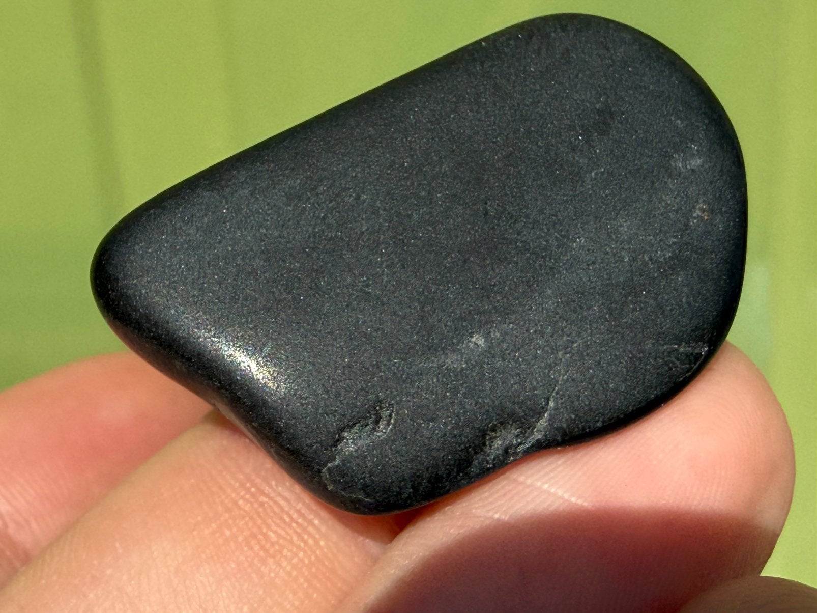 Zwarte Azeztuliet mineralen edelstenen, Ophalen of Verzenden, Mineraal