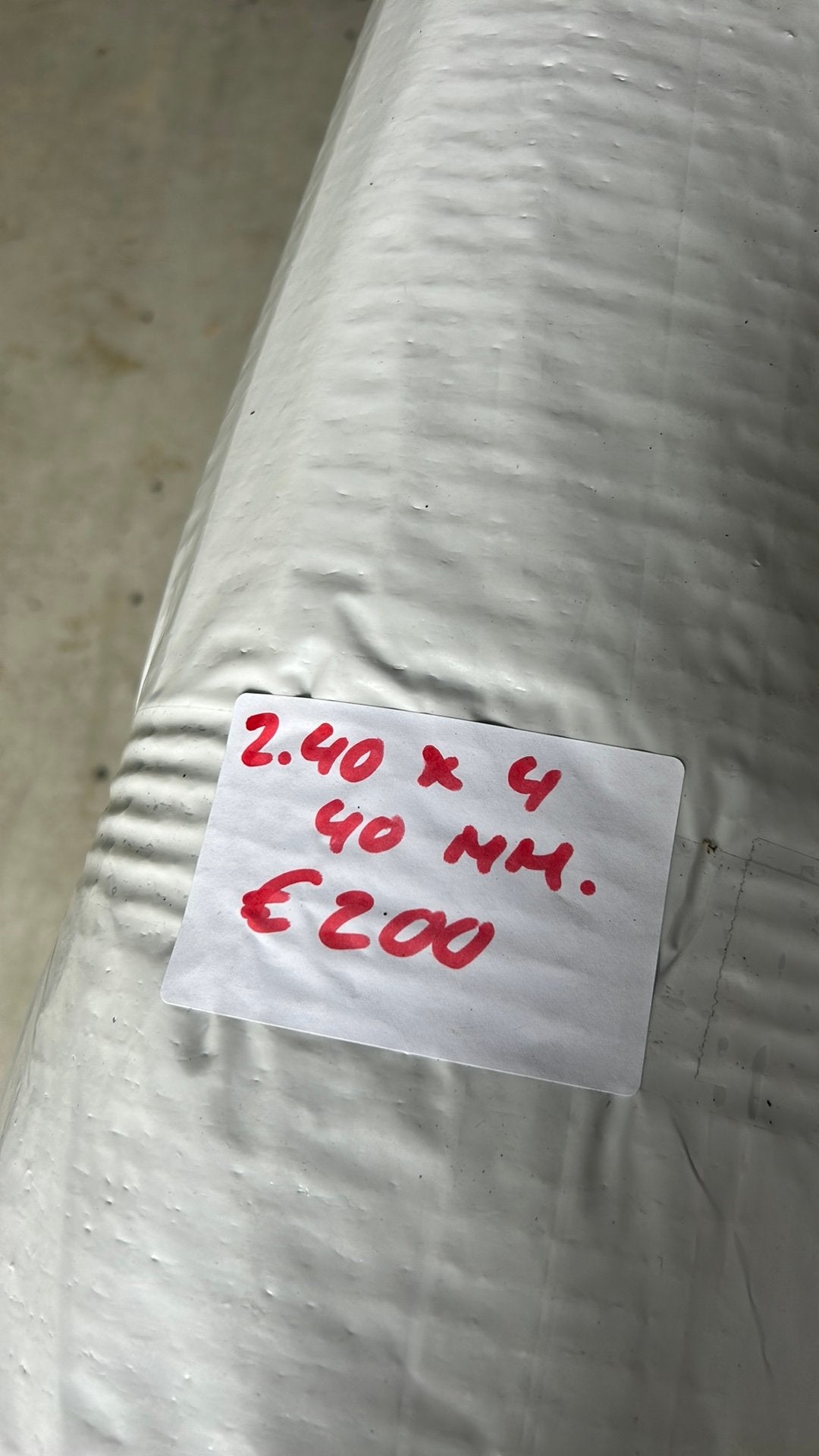 Kunstgras 40mm 2,40x4, Ophalen, Nieuw, Minder dan 10 m², Kunstgras