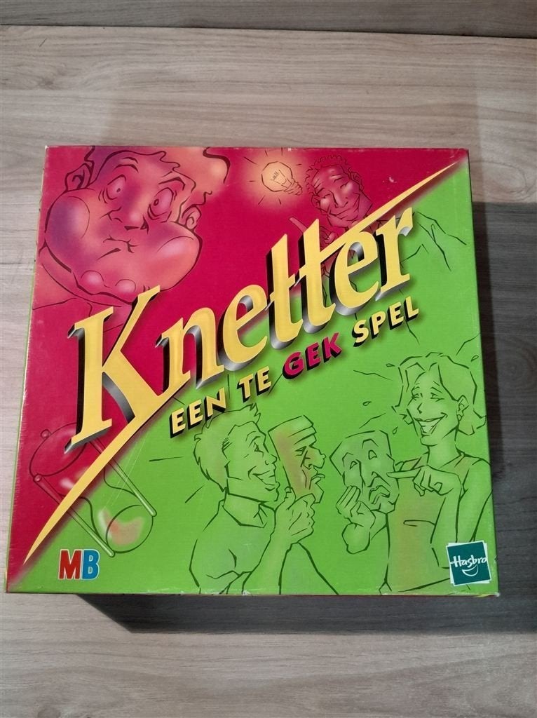 Knetter een te gek spel - s5448, Hobby en Vrije tijd, Gezelschapsspellen | Bordspellen, Verzenden, Zo goed als nieuw