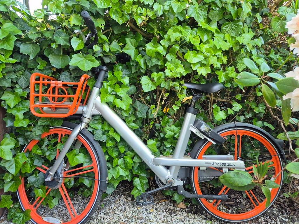 Robuuste Mobike huurfiets - Dynamo & anti-lek banden, Fietsen en Brommers, Fietsen | Dames | Damesfietsen, Gebruikt, 50 tot 53 cm