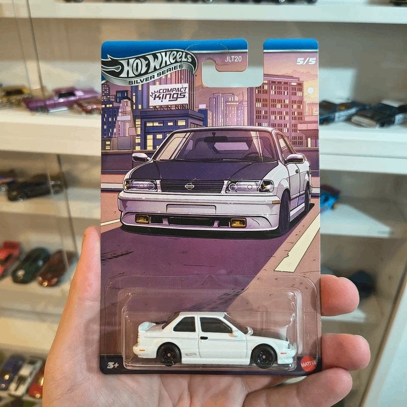 Hot Wheels Silver Series '91 Nissan Sentra SE-R (JKX60), Nieuw, Ophalen of Verzenden, Mattel Europa B.V, Service.nl@mattel.com