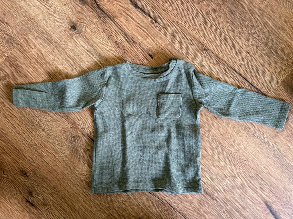 Prenatal shirtje met lange mouw in maat 80., Kinderen en Baby's, Babykleding | Maat 80, Ophalen of Verzenden, Zo goed als nieuw