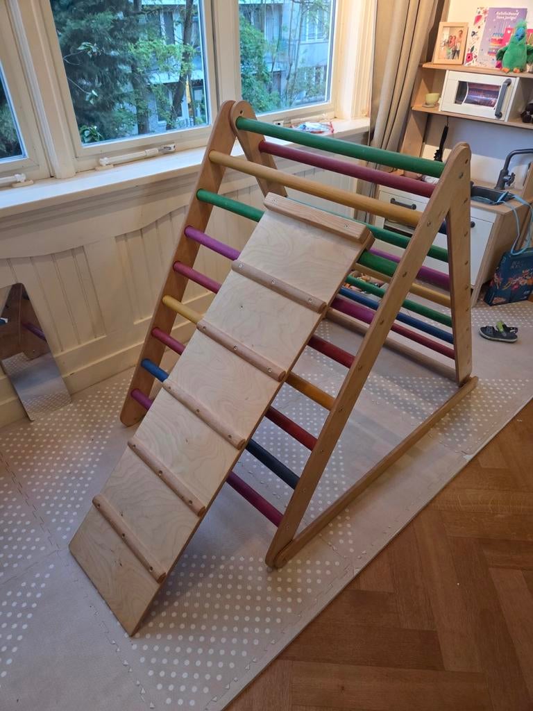 Klimrek met ladder en loopplank, Kinderen en Baby's, Ophalen, Zo goed als nieuw, Meubelstuk of Keukentje