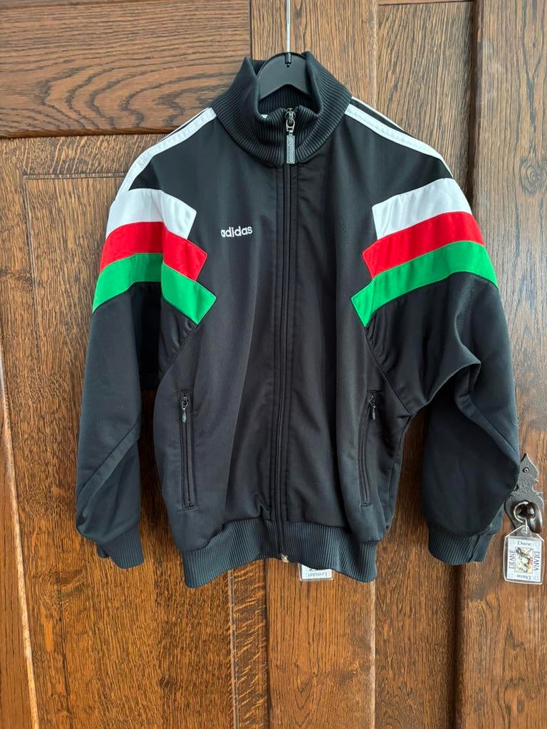 Vintage kindertrainingsjack Feyenoord, maat 128, Maat XS of kleiner, Ophalen of Verzenden, Gebruikt, Trainingspak