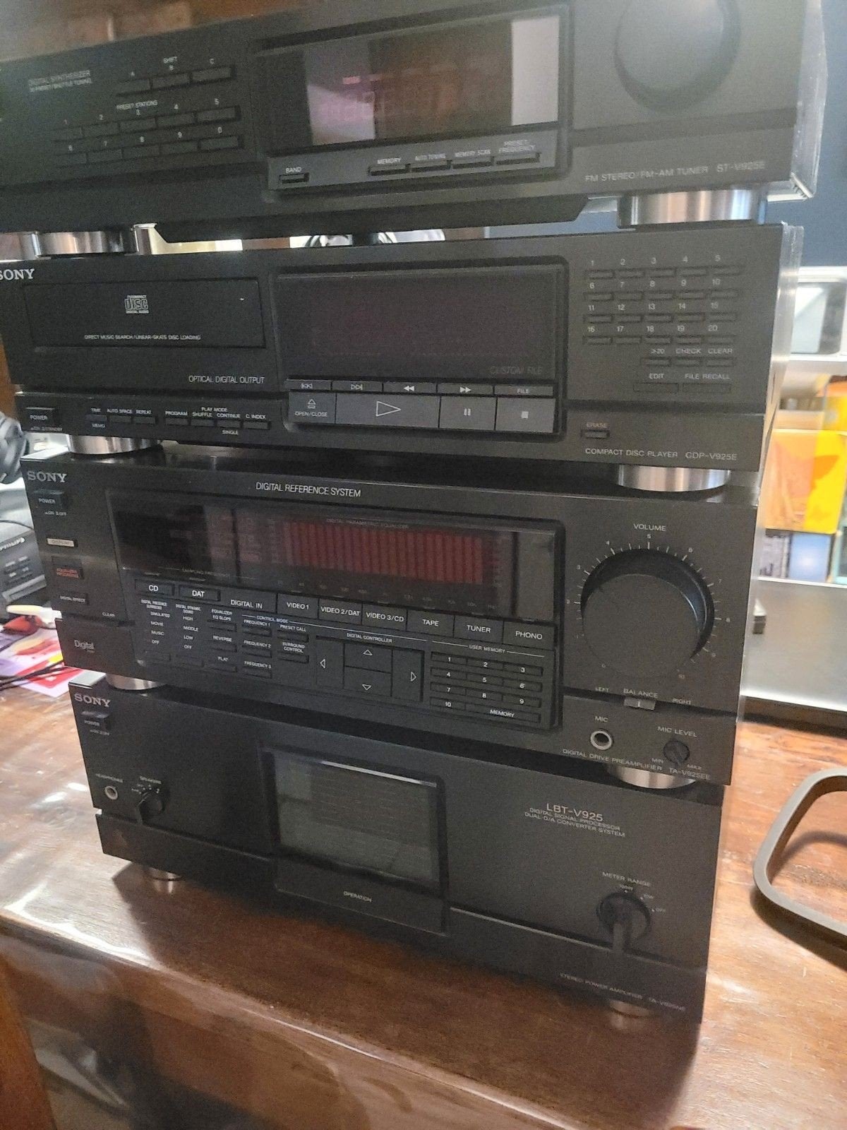 Te koop Sony V-925 set zonder ab, Ophalen, Zo goed als nieuw, Sony