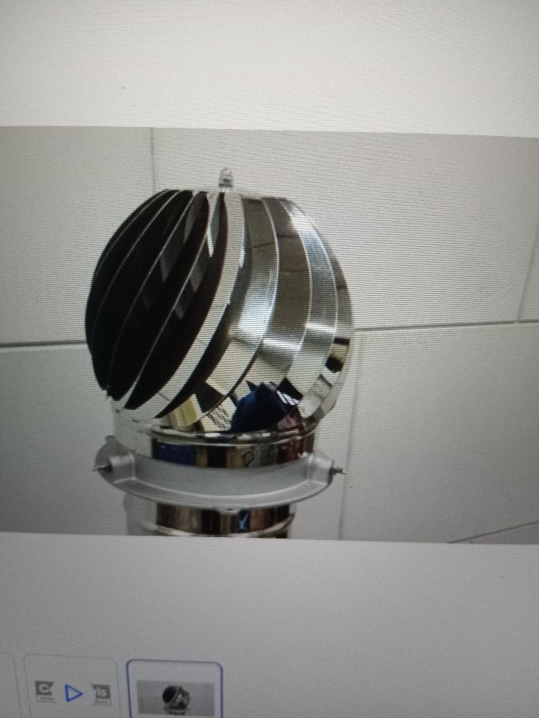 Ventura Spinner Rvs Blank | Ø80 mm tot Ø250 mm, Ophalen of Verzenden, Zo goed als nieuw, Afzuiger