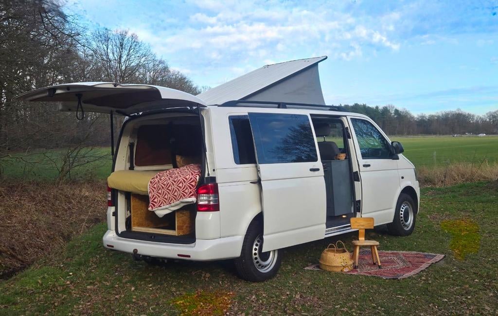 VW Transporter T5 2.0 TDI L2H1 Camper, Watertank (Schoon), Volkswagen, Particulier, Startonderbreker