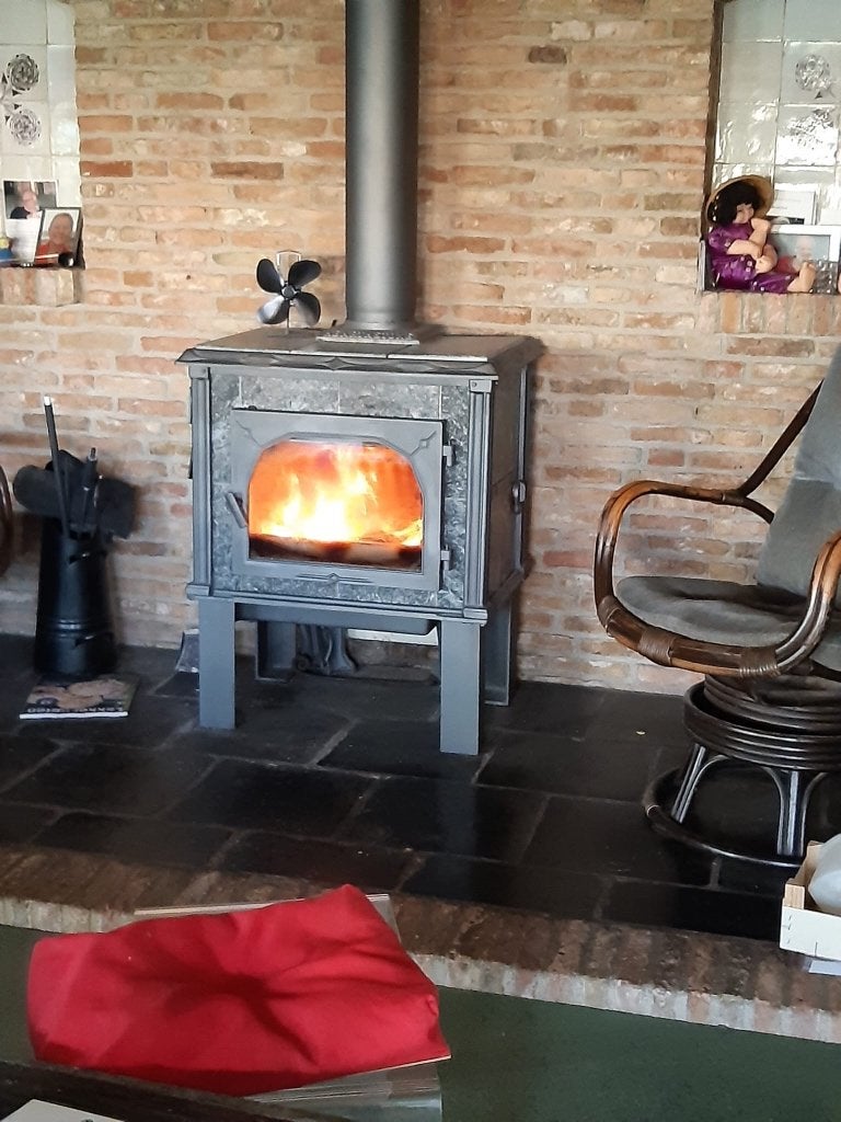 Houtkachel, Ophalen, Gebruikt, Vrijstaande haard, Houthaard