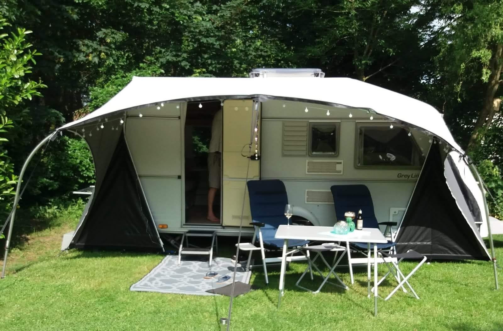 Kip Greyline Special 44 TTR, gerestyld!, Rondzit, Kip, Particulier, Luifel