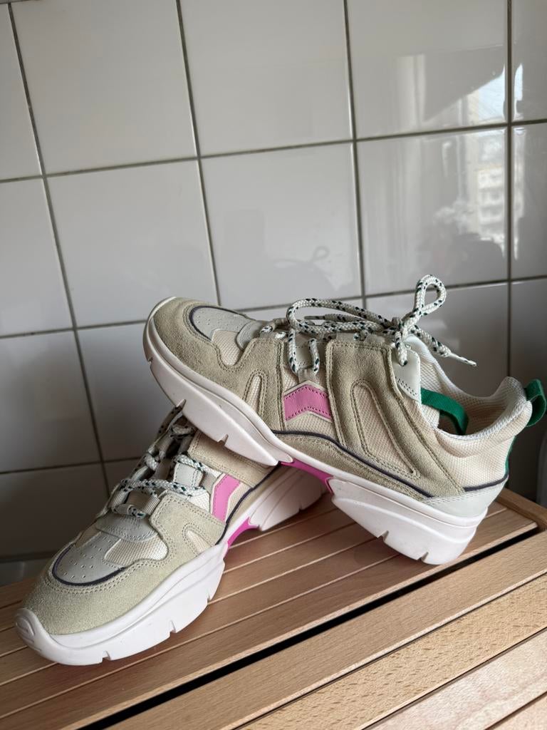 Isabel Marant Sneakers, Beige, Nieuw, Ophalen of Verzenden, Sneakers of Gympen