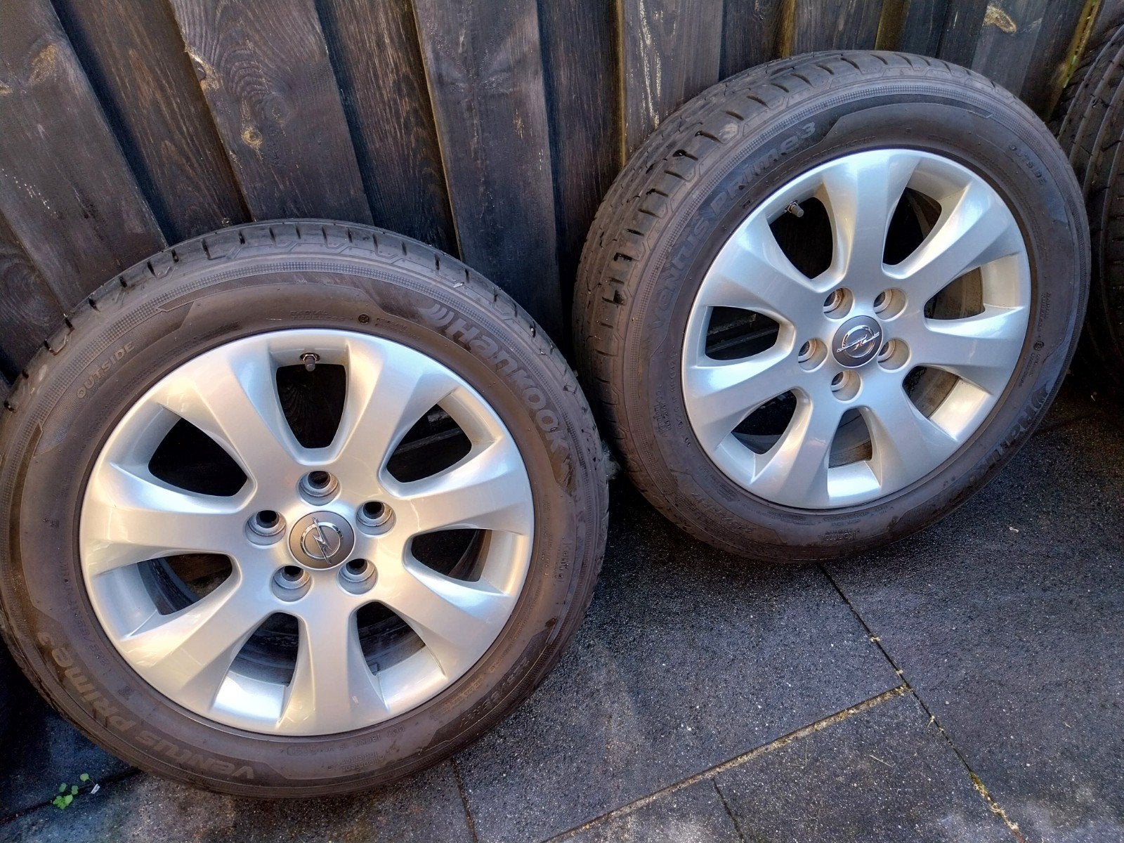 wielen 225 55 17 opel insignia, Auto-onderdelen, Ophalen, 17 inch, Zomerbanden, 225 mm
