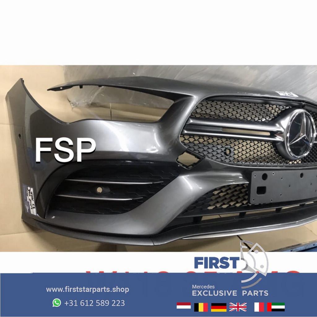 W118 CLA 35 AMG COMPLETE VOORBUMPER + ACHTERBUMPER PAKKET GR, Gebruikt, -, Ophalen of Verzenden, Bumper
