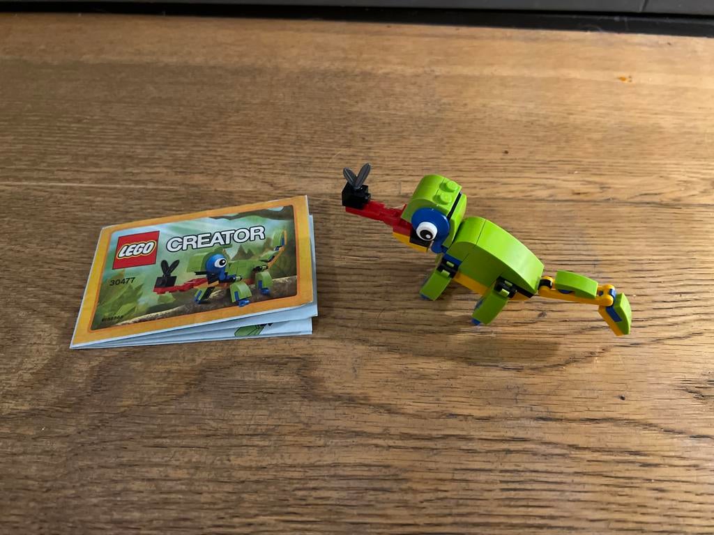 Lego Creator Kameleon 30477, Ophalen of Verzenden, Gebruikt, Complete set, Lego