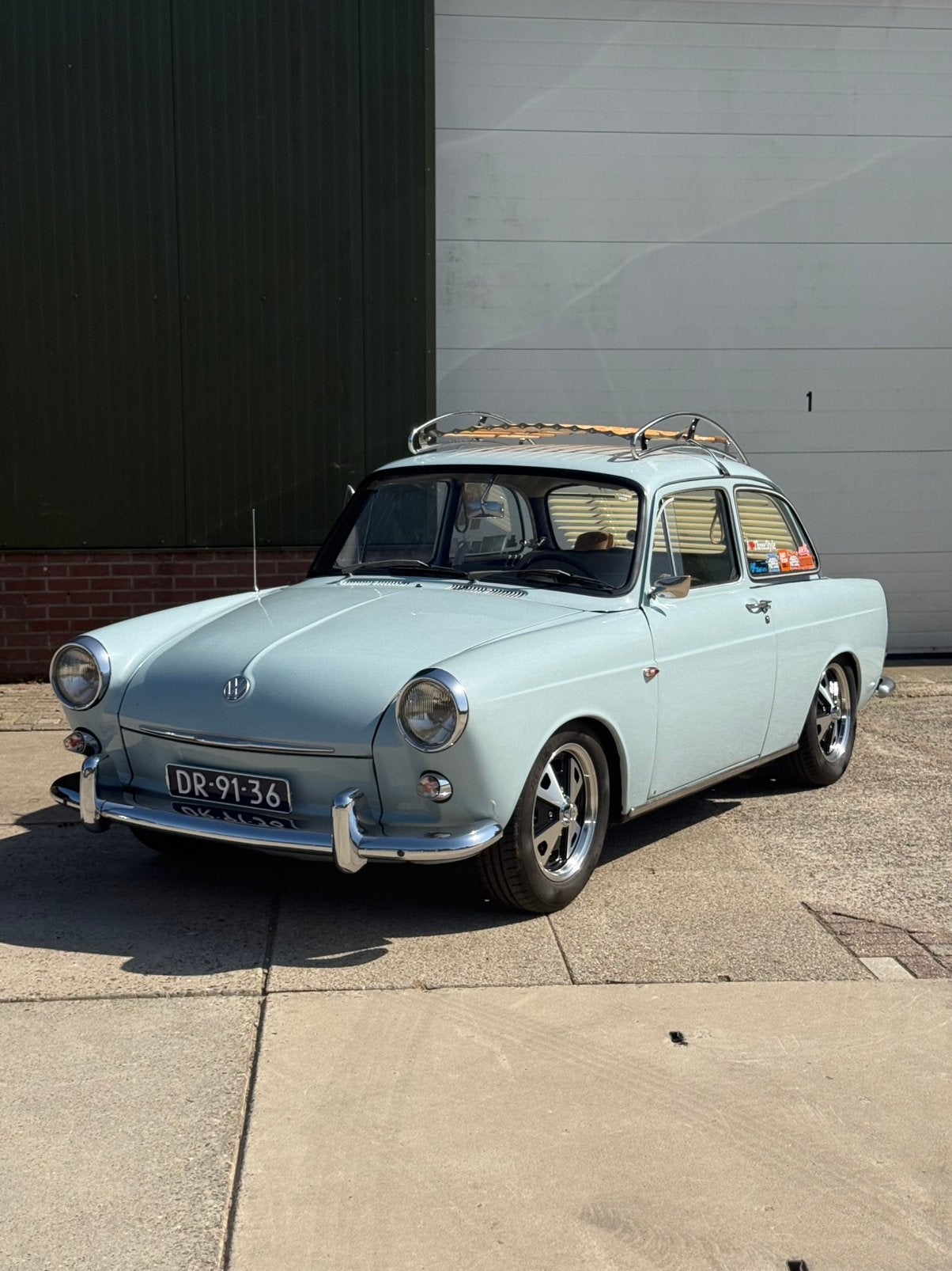 Volkswagen type 3 1500 1963, 1493 cc, 54 pk, 840 kg, Blauw