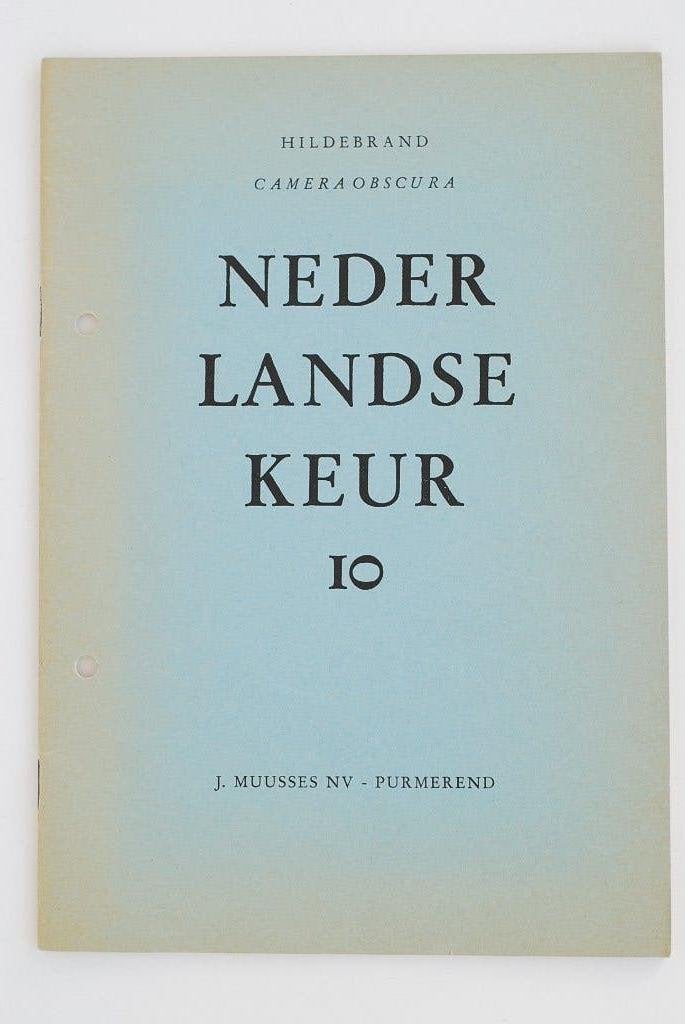 Camera van Hildebrand - Auteurs- en boekbespreking (1969), Verzenden, Zo goed als nieuw, J. Muusses (uitgever), Nederland