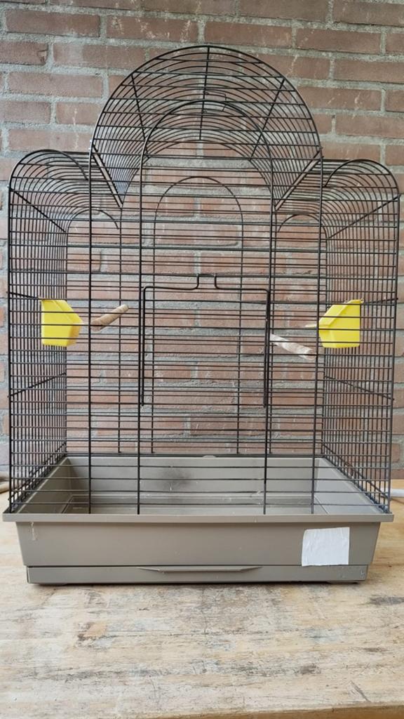 Mooie vogelkooi, Ophalen, Zo goed als nieuw, Metaal, Vogelkooi